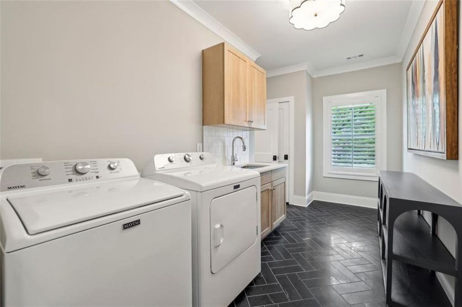 Furnished interior view inside a new home in , Brookhaven (Image 28).