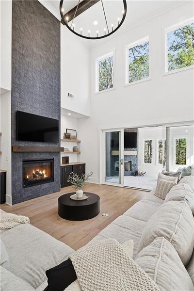 Furnished interior view inside a new home in , Woodstock (Image 13).