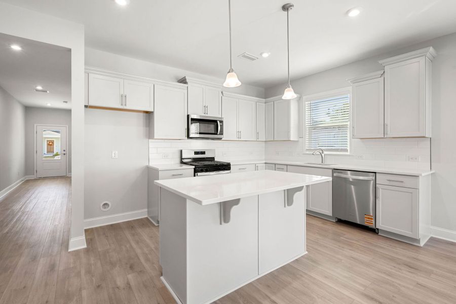 Furnished interior view inside a new home in Salem Bay, Beaufort (Image 3). Furnished interior view inside a new home in Salem Bay, Beaufort (Image 3).