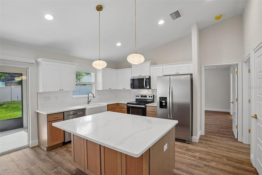 Furnished interior view inside a new home in , Citrus Springs (Image 12).