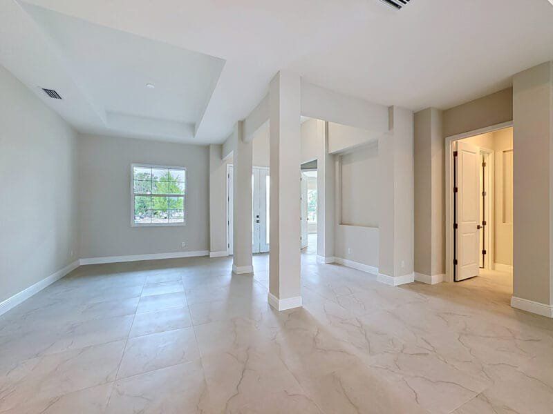 Spacious, unfurnished interior of a new home in River Preserve Estates, Parrish (Image 23).
