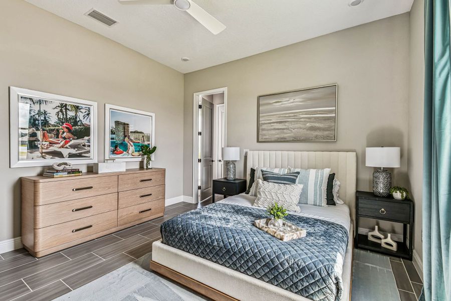 Representative furnished interior of a home built from the Joyce by William Ryan Homes in River Preserve Estates, Parrish (Image 19). Representative furnished interior of a home built from the Joyce by William Ryan Homes in River Preserve Estates, Parrish (Image 19).