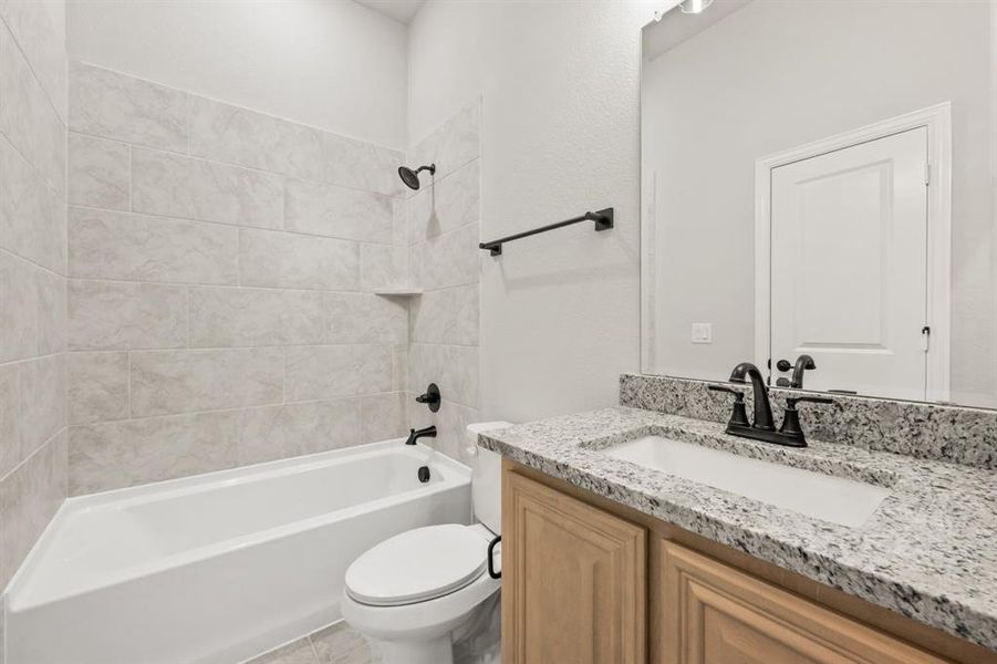 Furnished interior view inside a new home in Mockingbird Hills 60-65, Joshua (Image 15).