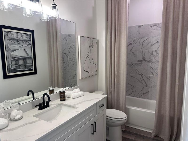 Furnished interior view inside a new home in Glory Meadows, Gainesville (Image 15).