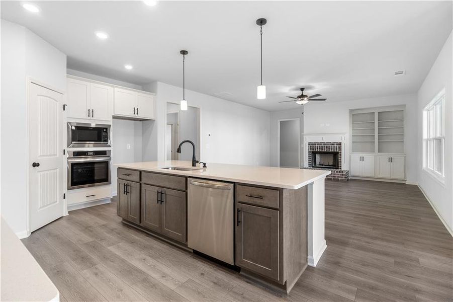 Furnished interior view inside a new home in Harmony Farms, Eatonton (Image 4).