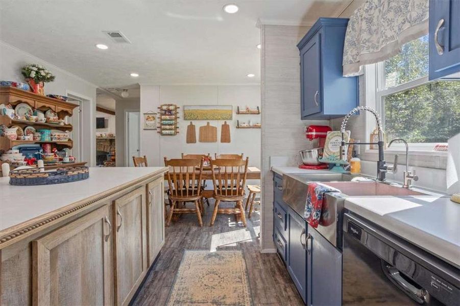 Furnished interior view inside a new home in , Talking Rock (Image 29).