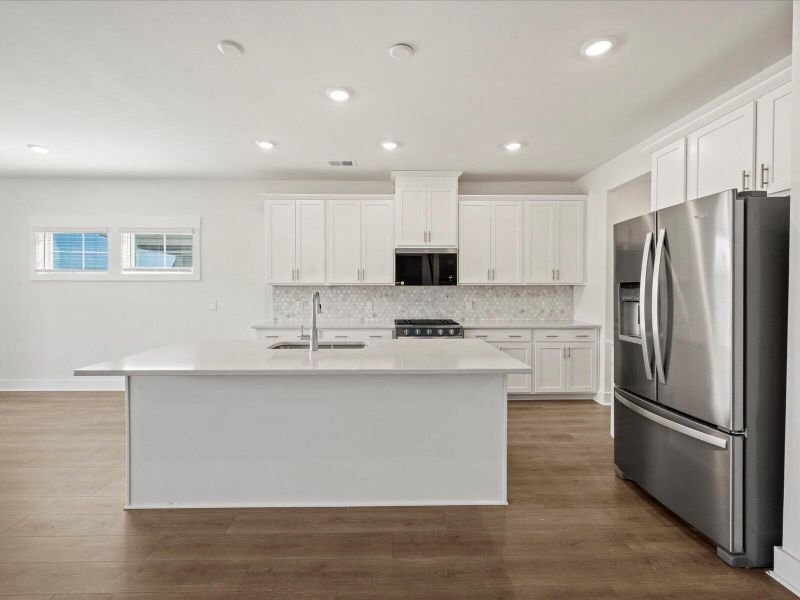 Furnished interior view inside a new home in The Coves at Lakes of Cane Bay, Summerville (Image 5).