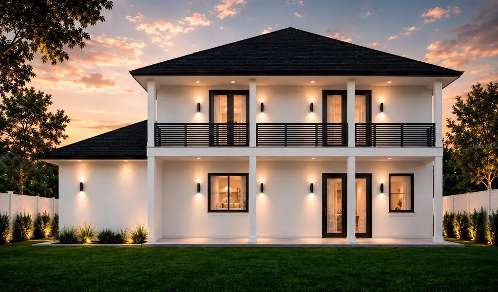 Front exterior of a new home in , Davenport, FL, highlighting curb appeal (Image 2). Front exterior of a new home in , Davenport, FL, highlighting curb appeal (Image 2).