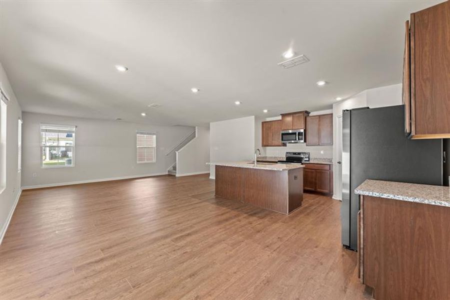 Furnished interior view inside a new home in Bell Creek Single Family Homes, Winnabow (Image 4).