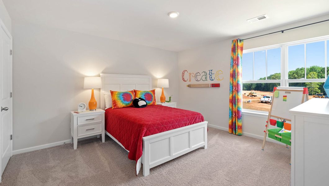 Furnished interior view inside a new home in Lightwood Cottages, Moore (Image 21).