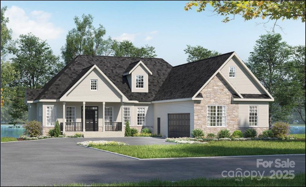 Front exterior of a new home in , Columbus, NC, highlighting curb appeal (Image 2). Front exterior of a new home in , Columbus, NC, highlighting curb appeal (Image 2).