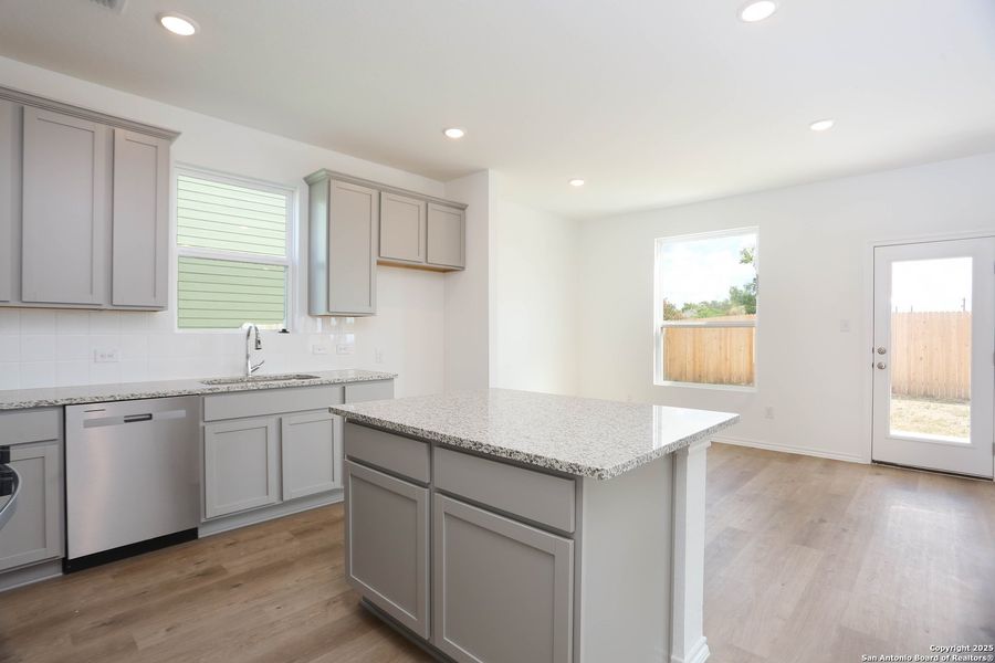 Furnished interior view inside a new home in Fairway Crossing 40s, San Antonio (Image 11).