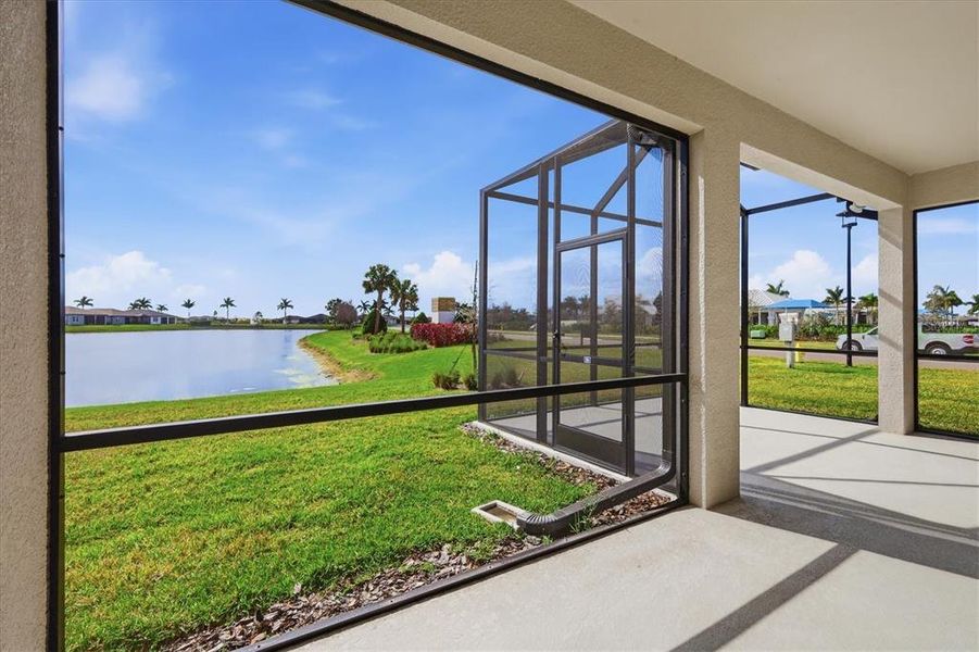 Exterior details and patio area of a home in , Parrish (Image 3).