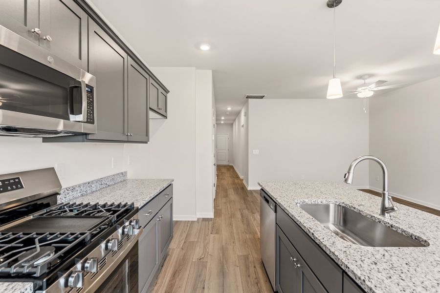 Furnished interior view inside a new home in Edwards Station, Taylors (Image 10).