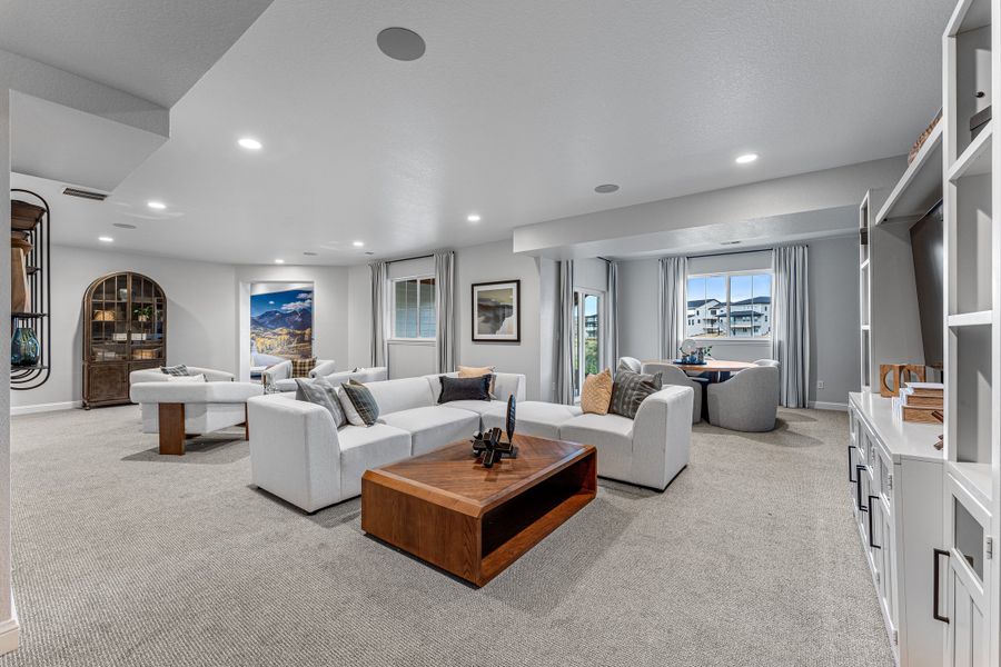 Furnished interior view inside a new home in Macanta, Castle Rock (Image 23).