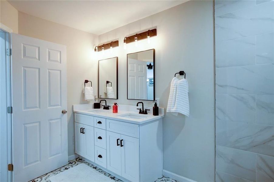 Furnished interior view inside a new home in , Douglasville (Image 21).