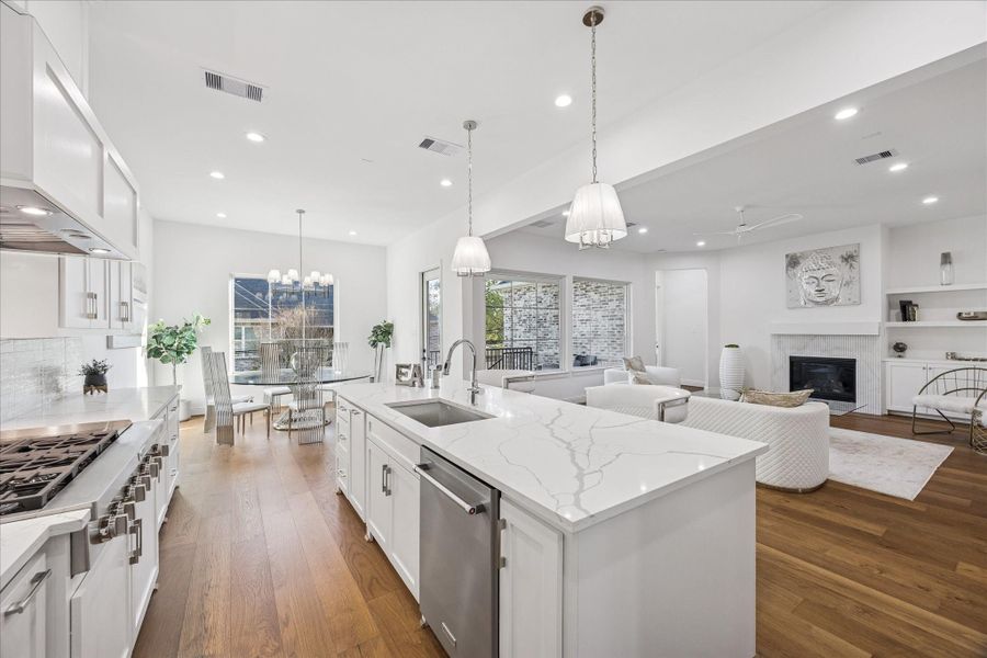 Furnished interior view inside a new home in , Houston (Image 17).