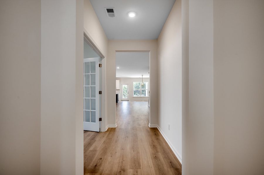 Representative unfurnished interior of a home built from the Leyland by Beazer Homes in Northbrook, Murrells Inlet (Image 16). Representative unfurnished interior of a home built from the Leyland by Beazer Homes in Northbrook, Murrells Inlet (Image 16).