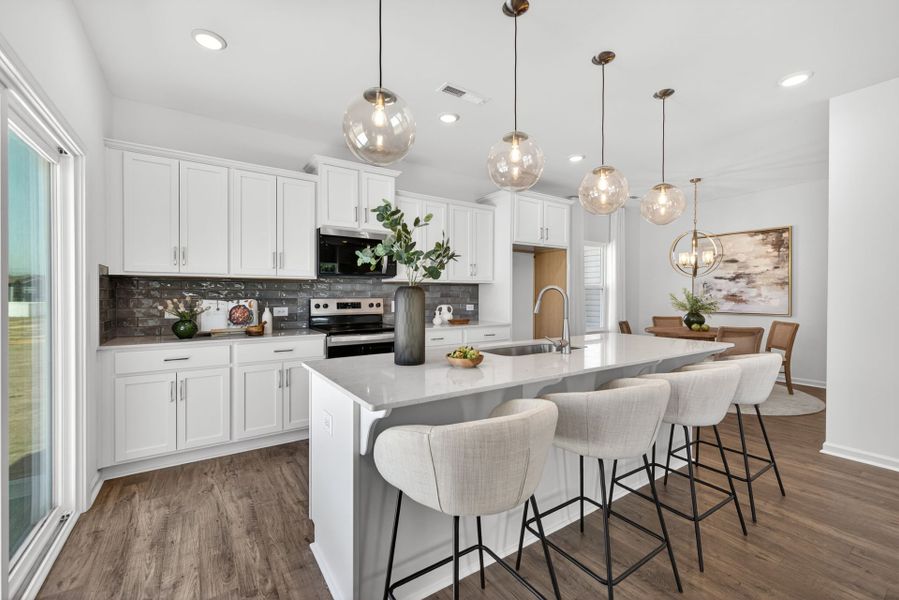 Furnished interior view inside a new home in Nathans Ridge, Lillington (Image 6).