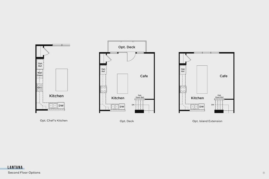 2D floor plan layout of this home in Parkview at Hamlin, Winter Garden, FL (Image 21).