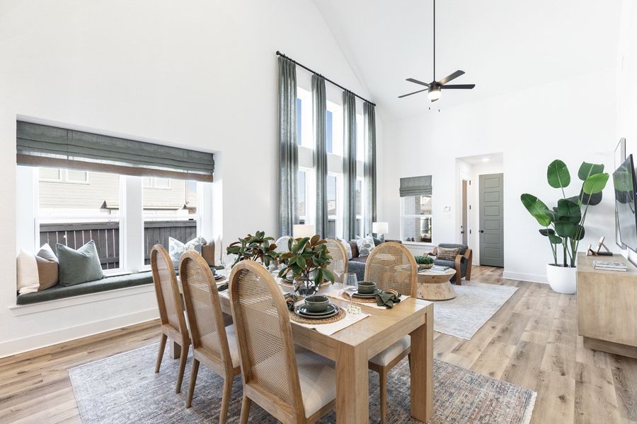 Representative Dining Room - some options shown