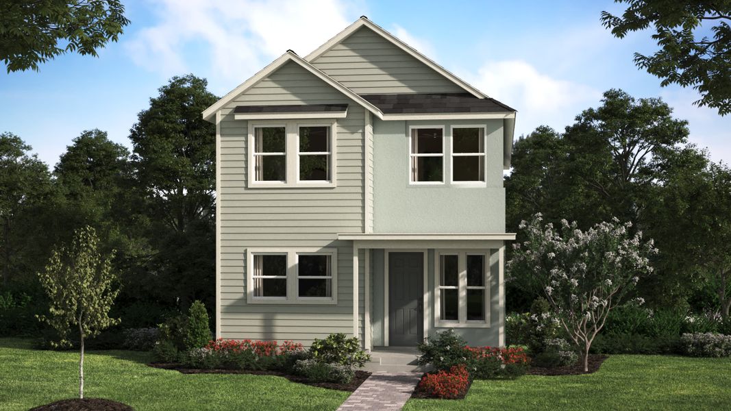 Transitional Elevation | Splendor | Spring Walk at The Junction | DeBary, FL | Landsea Homes