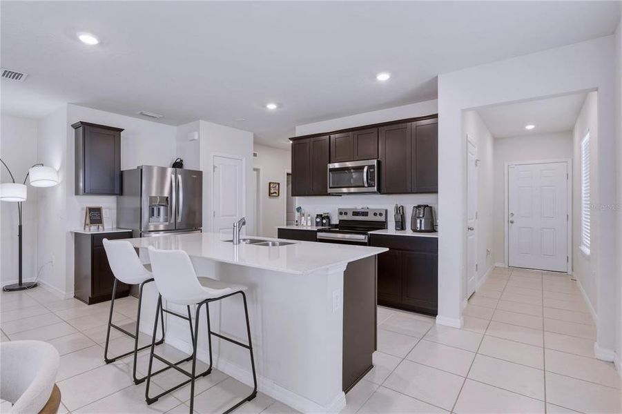 Furnished interior view inside a new home in , Davenport (Image 7).