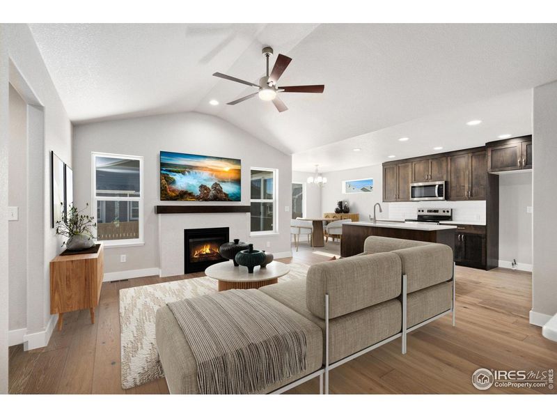 Furnished interior view inside a new home in , Wellington (Image 6).