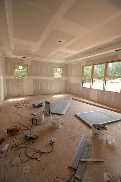 In-progress construction of a new home in , Monroe, GA (Image 68).