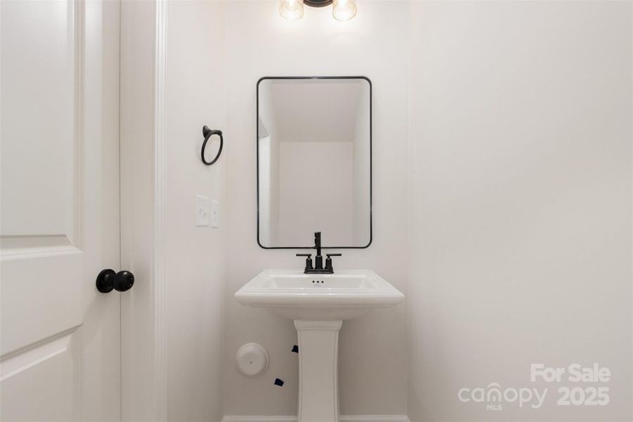 Half bathroom. Representational Photo.