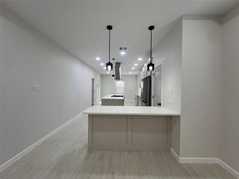 Furnished interior view inside a new home in , Richmond (Image 40).