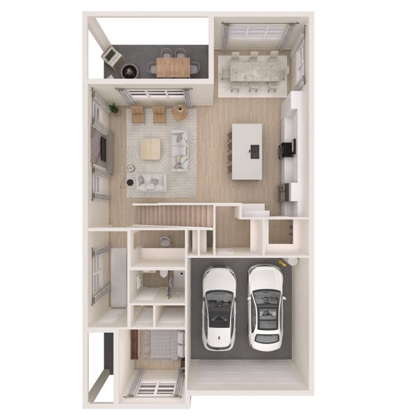 Image 18 representing the Rhodes II by K. Hovnanian® Homes in Salerno Reserve - Single Family, Stuart, FL.