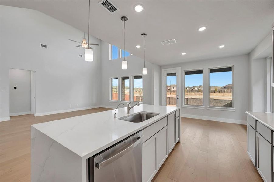 Furnished interior view inside a new home in Lilyana, Celina (Image 14).