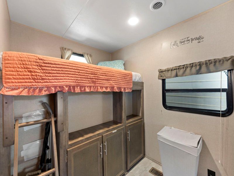 Furnished interior view inside a new home in , Key Largo (Image 12).