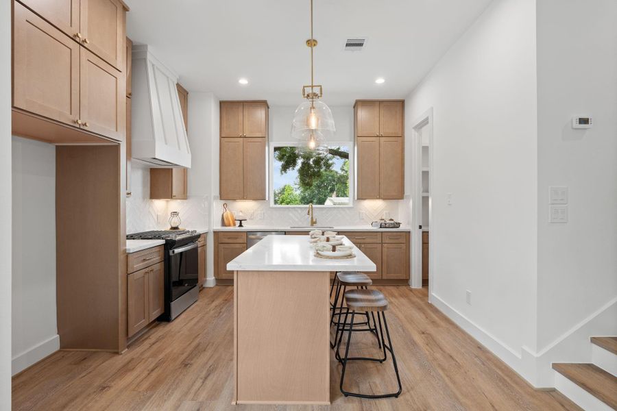 Furnished interior view inside a new home in , Houston (Image 19).