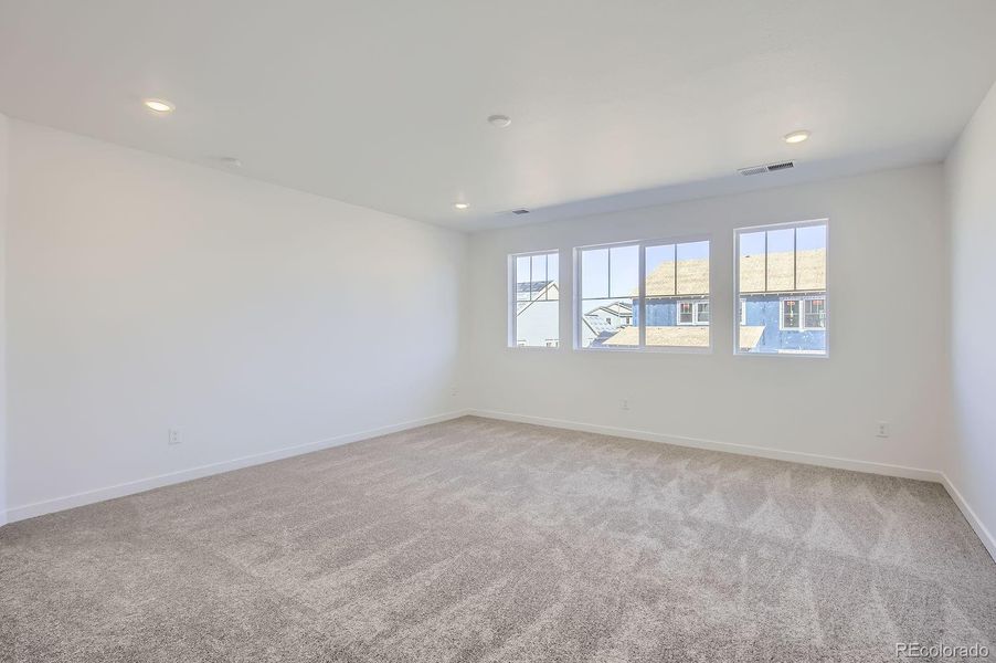 Spacious, unfurnished interior of a new home in Ledge Rock: The Monarch Collection, Johnstown (Image 10). Spacious, unfurnished interior of a new home in Ledge Rock: The Monarch Collection, Johnstown (Image 10).