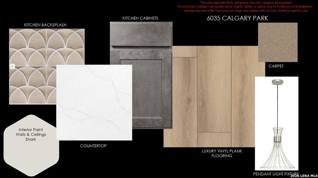 Sample of building materials used in homes in Avondale, San Antonio (Image 4).