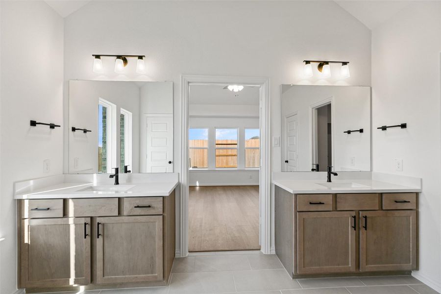 Furnished interior view inside a new home in Oakwood Estates, Waller (Image 6).