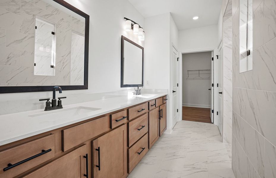 Furnished interior view inside a new home in Carolina Riverside, Belmont (Image 6).