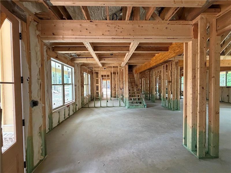 In-progress construction of a new home in , Dallas, GA (Image 25). In-progress construction of a new home in , Dallas, GA (Image 25).