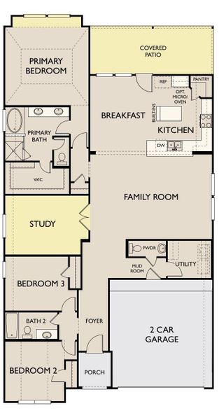The Cheyenne Floor Plan