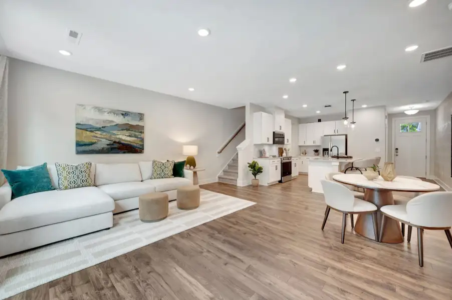 Furnished interior view inside a new home in Keller Pointe, Sanford (Image 3).