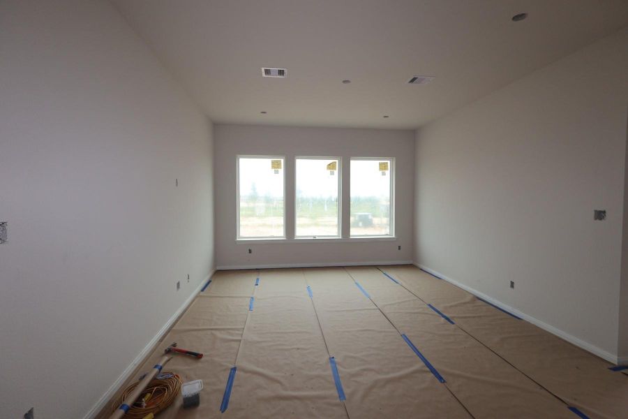 In-progress construction of a new home in Jordan Ranch - Terrace Collection, Fulshear, TX (Image 9).