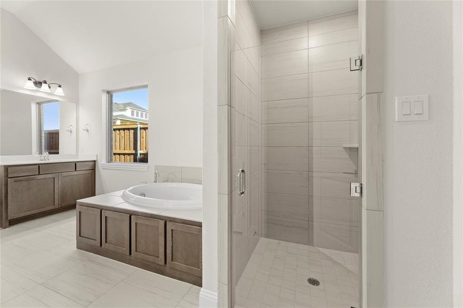 Furnished interior view inside a new home in Hillside Village, Celina (Image 6).