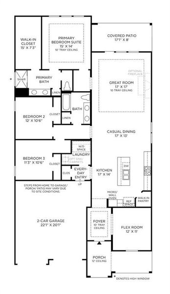 Aiden plan with Living Room extended by 5ft