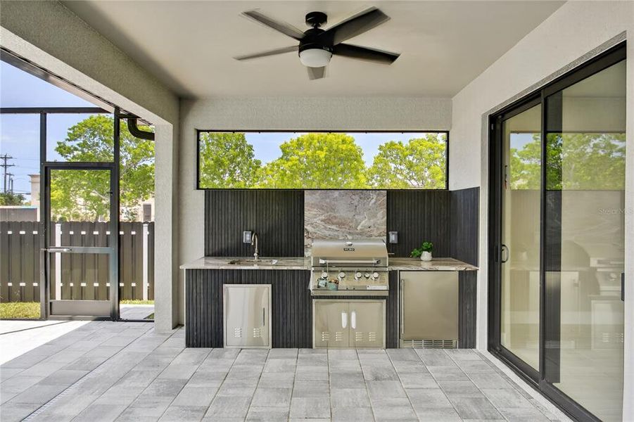 Exterior details and patio area of a home in , Cape Coral (Image 32).