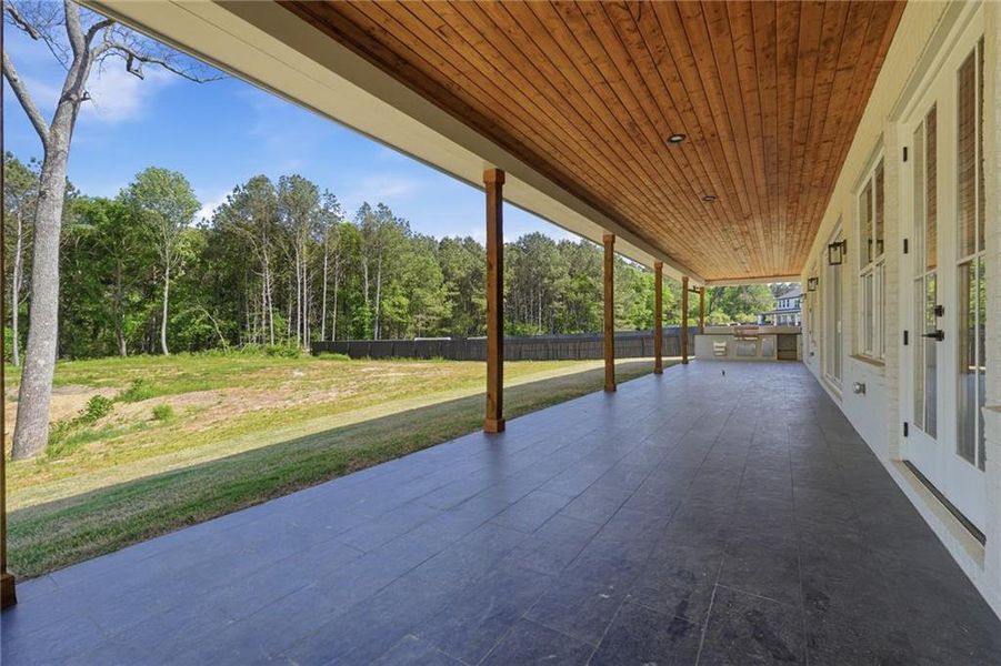 Exterior details and patio area of a home in , Bethlehem (Image 29).
