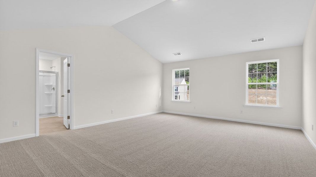 Spacious, unfurnished interior of a new home in North Gate, Vass (Image 15). Spacious, unfurnished interior of a new home in North Gate, Vass (Image 15).