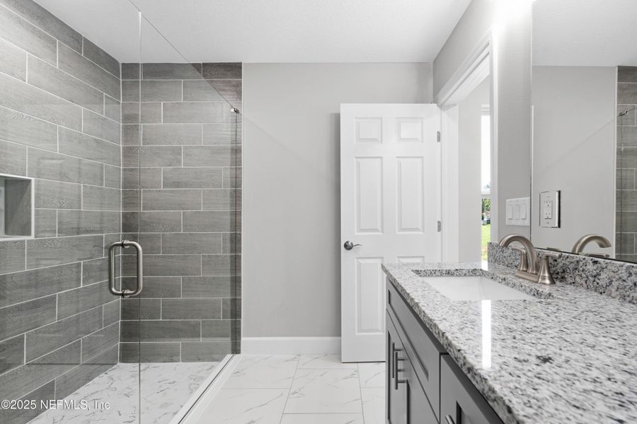 Furnished interior view inside a new home in , Jacksonville (Image 8).