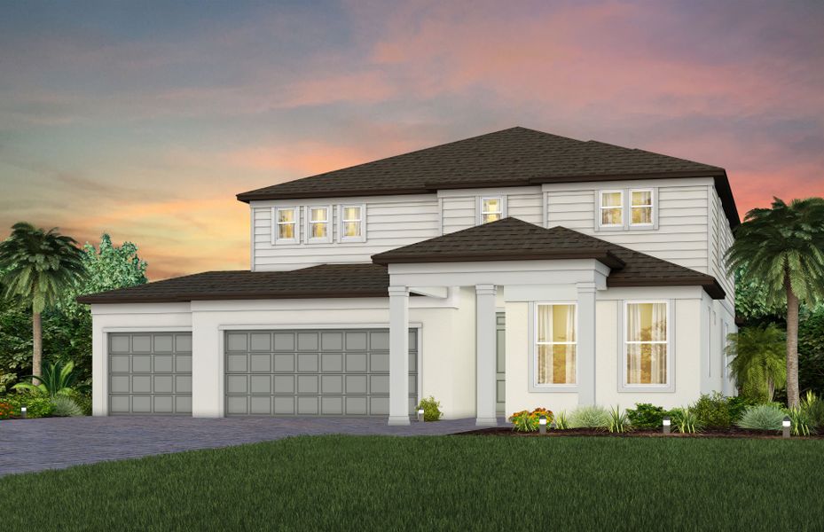 Exterior Rendering, Elevation FM2